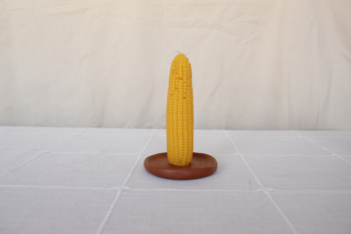 Sweet Maíz Beeswax Candle Set