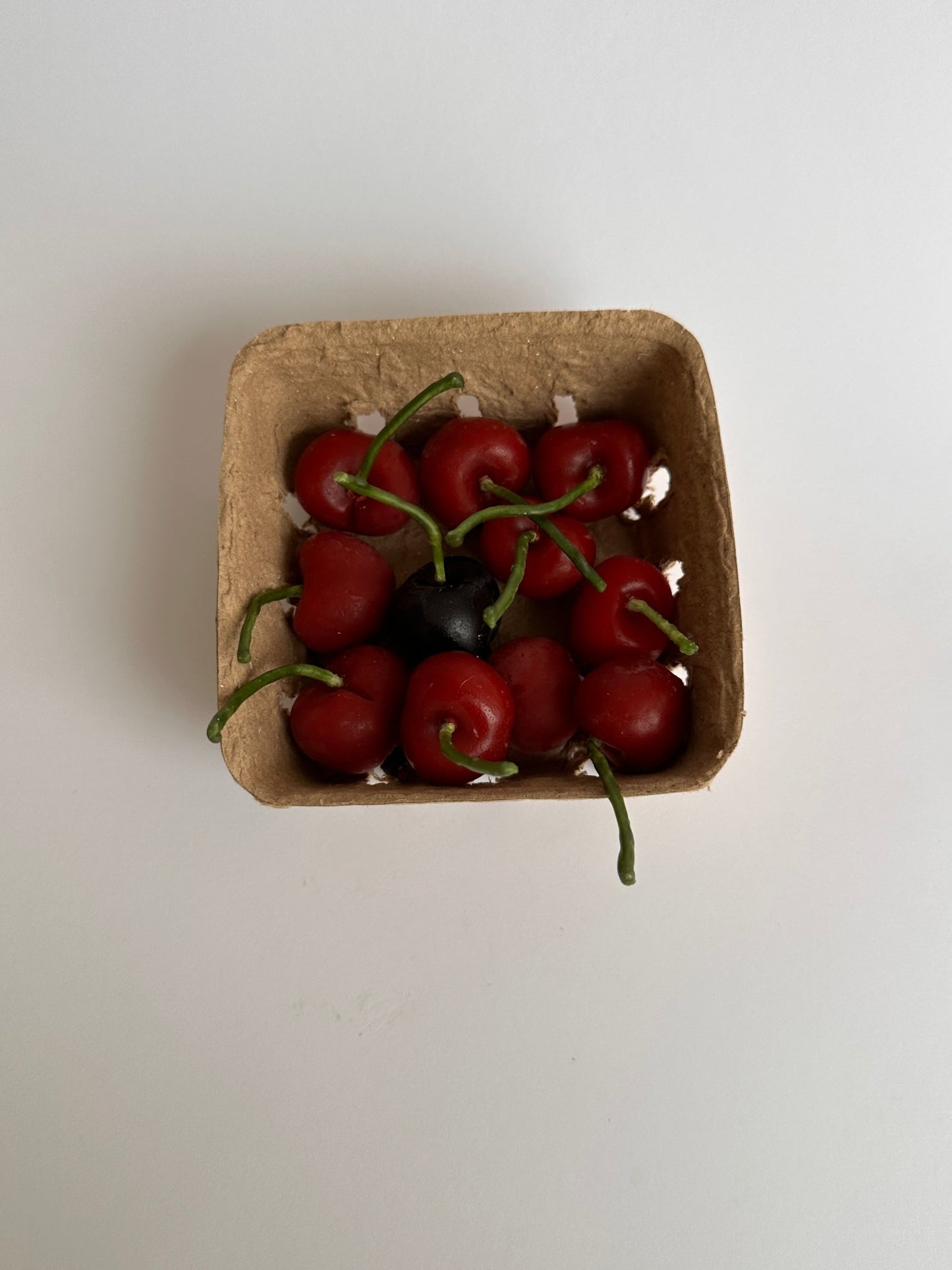 Beeswax Cherry Birthday Candles - Happy Organics