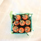 Orange Cherry Tomato Beeswax Birthday Candles 8-count