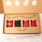 4-count Mixed Berry Birthday Beeswax Candles