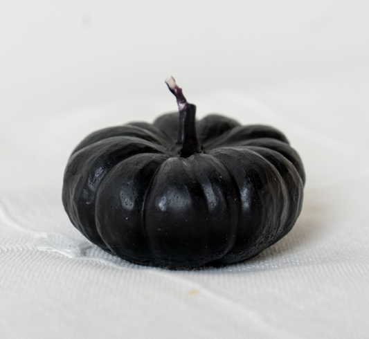 Blackberry Small Pumpkin Beeswax Candle