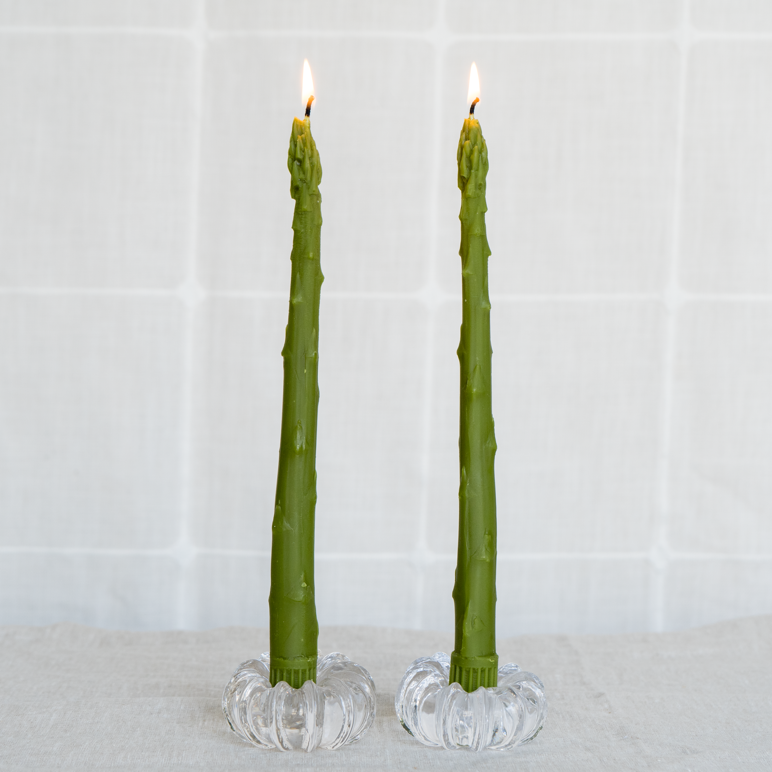 Happy Organics Beeswax Taper Candles