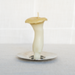 King Oyster Mushroom Beeswax Candle