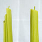 Celery Taper Beeswax Candles