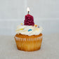 Mulberry Beeswax Birthday Candles
