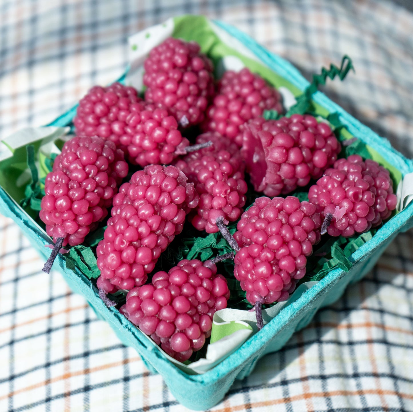 Mulberry Beeswax Birthday Candles