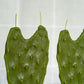 Heart Nopal Cactus Beeswax Candle - Set of 2