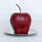 Red Delicious Apple Beeswax Candle
