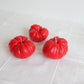 SET OF 3 HEIRLOOM TOMATO BEESWAX CANDLES