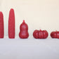 Pomegranate - Harvest Table Bundle Beeswax Candles