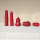Pomegranate - Harvest Table Bundle Beeswax Candles