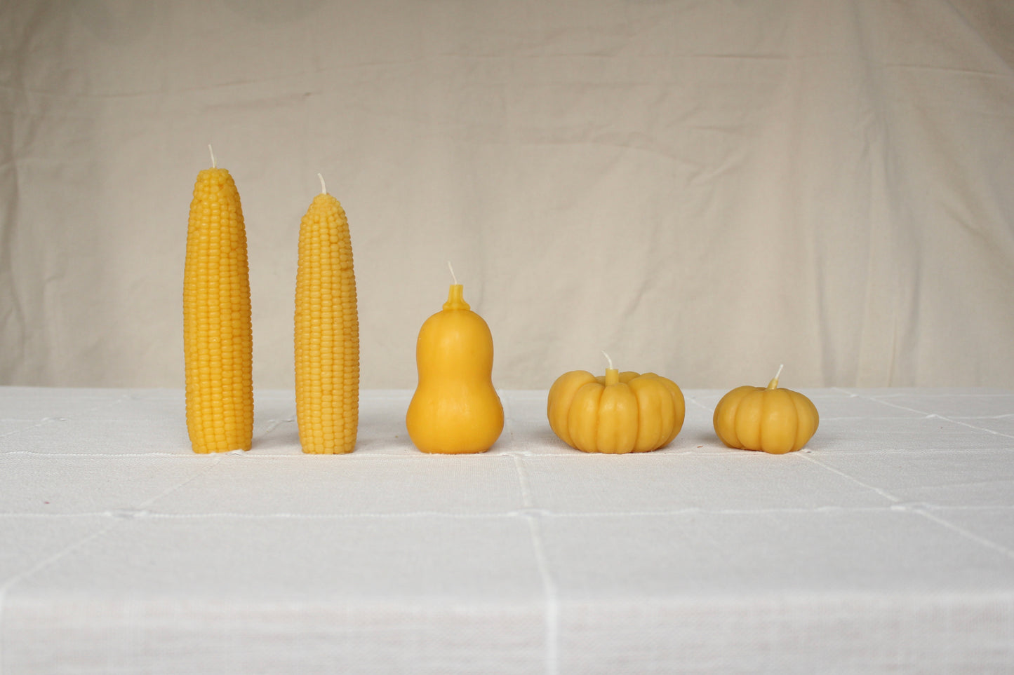 Sweet Maiz - Harvest Table Bundle Beeswax Candles