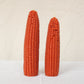 Maple Leaf Maíz Beeswax Candle Set