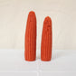 Maple Leaf Maíz Beeswax Candle Set