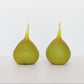 BEESWAX GREEN FIG TEALIGHT CANDLES - SET OF 2