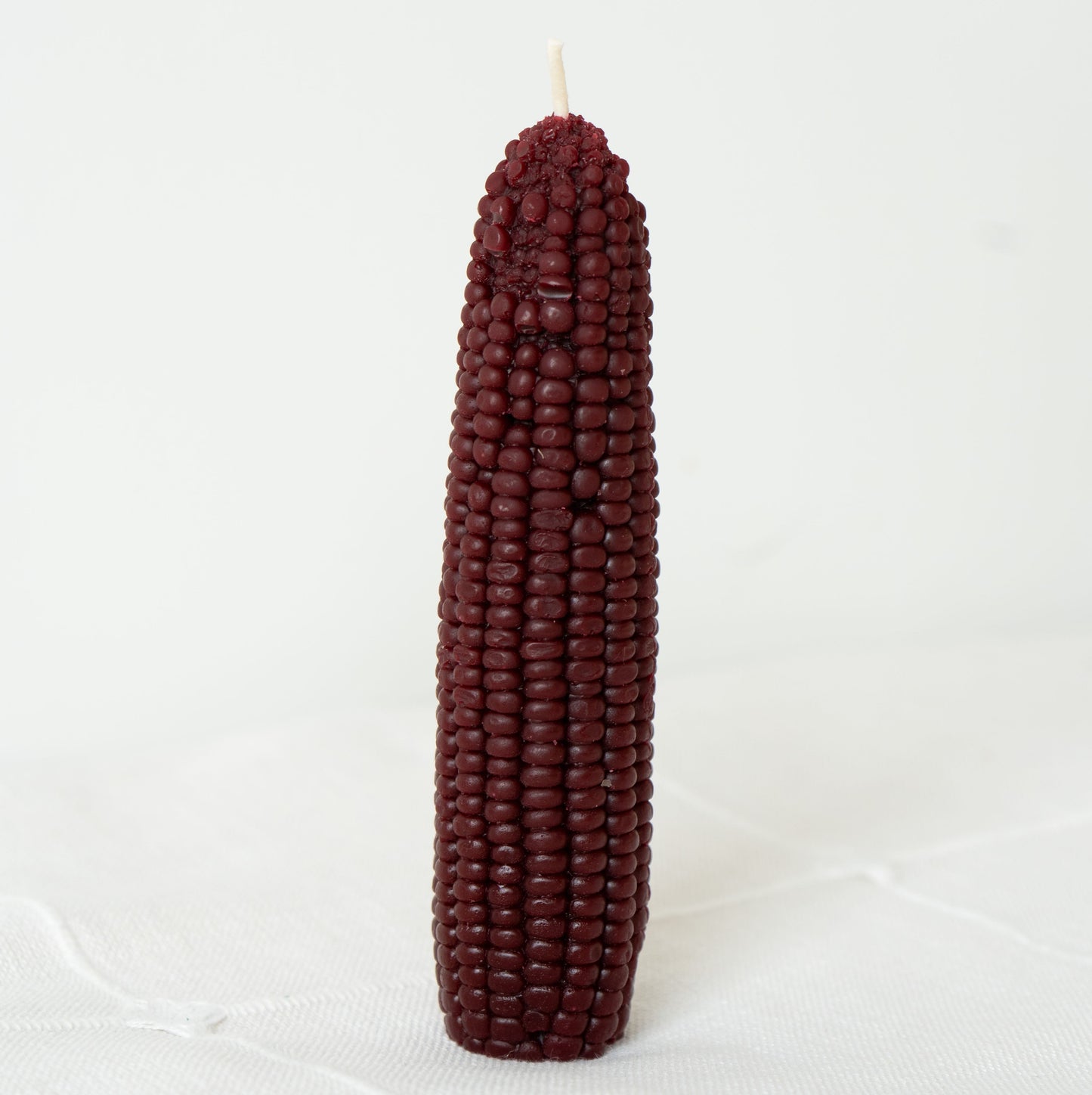 Mulberry Medium Beeswax Corn Candle
