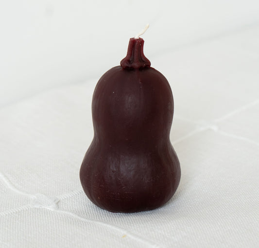 Mulberry Butternut Squash Pumpkin Beeswax Candle