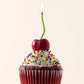 Beeswax Cherry Birthday Candles - Happy Organics