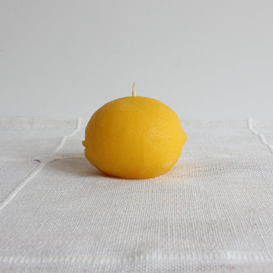 Beeswax Lemon Candle - Happy Organics