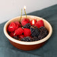 Beeswax Mixed Berry Birthday Candles - Happy Organics