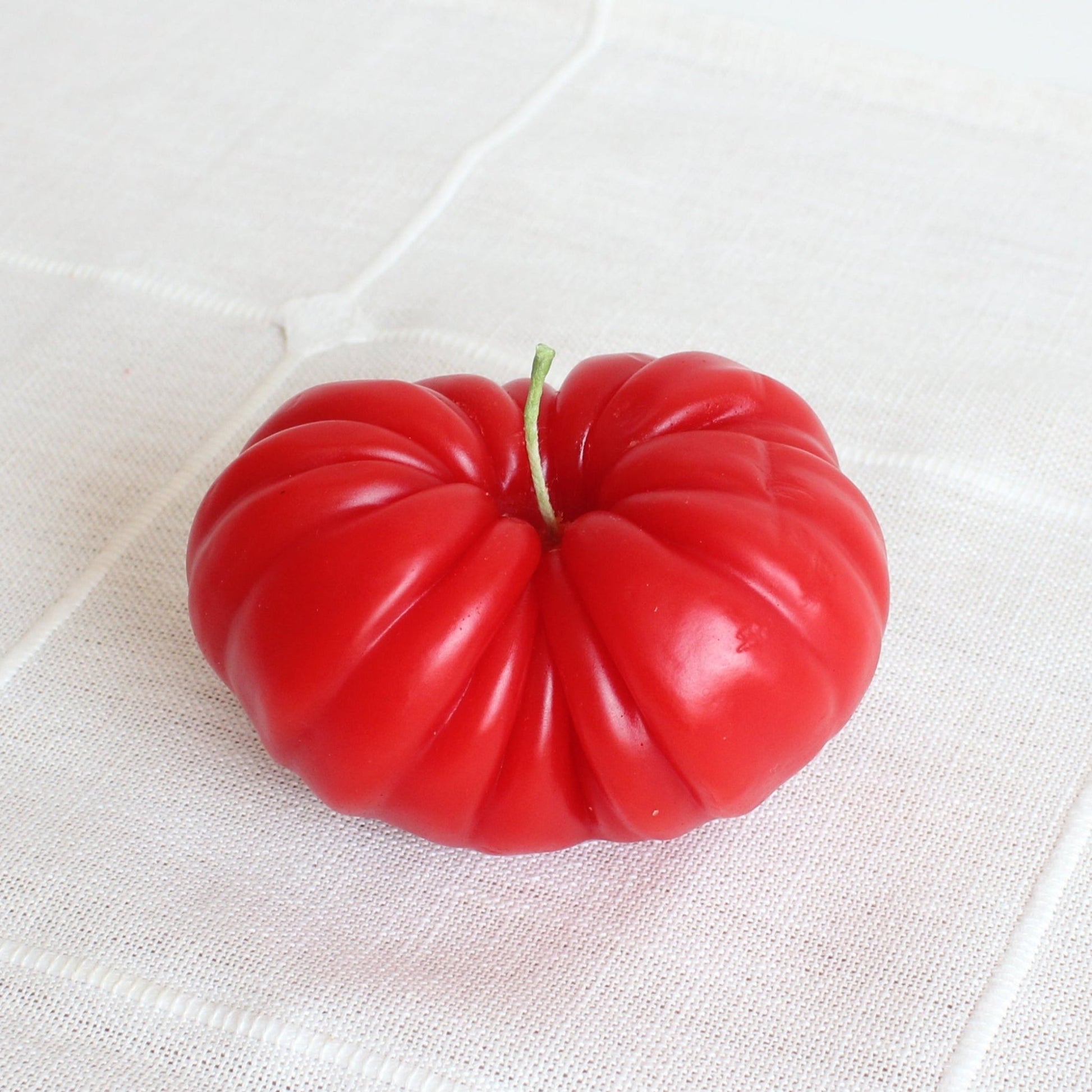 Extra Large Heart - Shaped Heirloom Tomato Beeswax Candle - Happy Organics