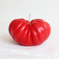 Extra Large Heart - Shaped Heirloom Tomato Beeswax Candle - Happy Organics