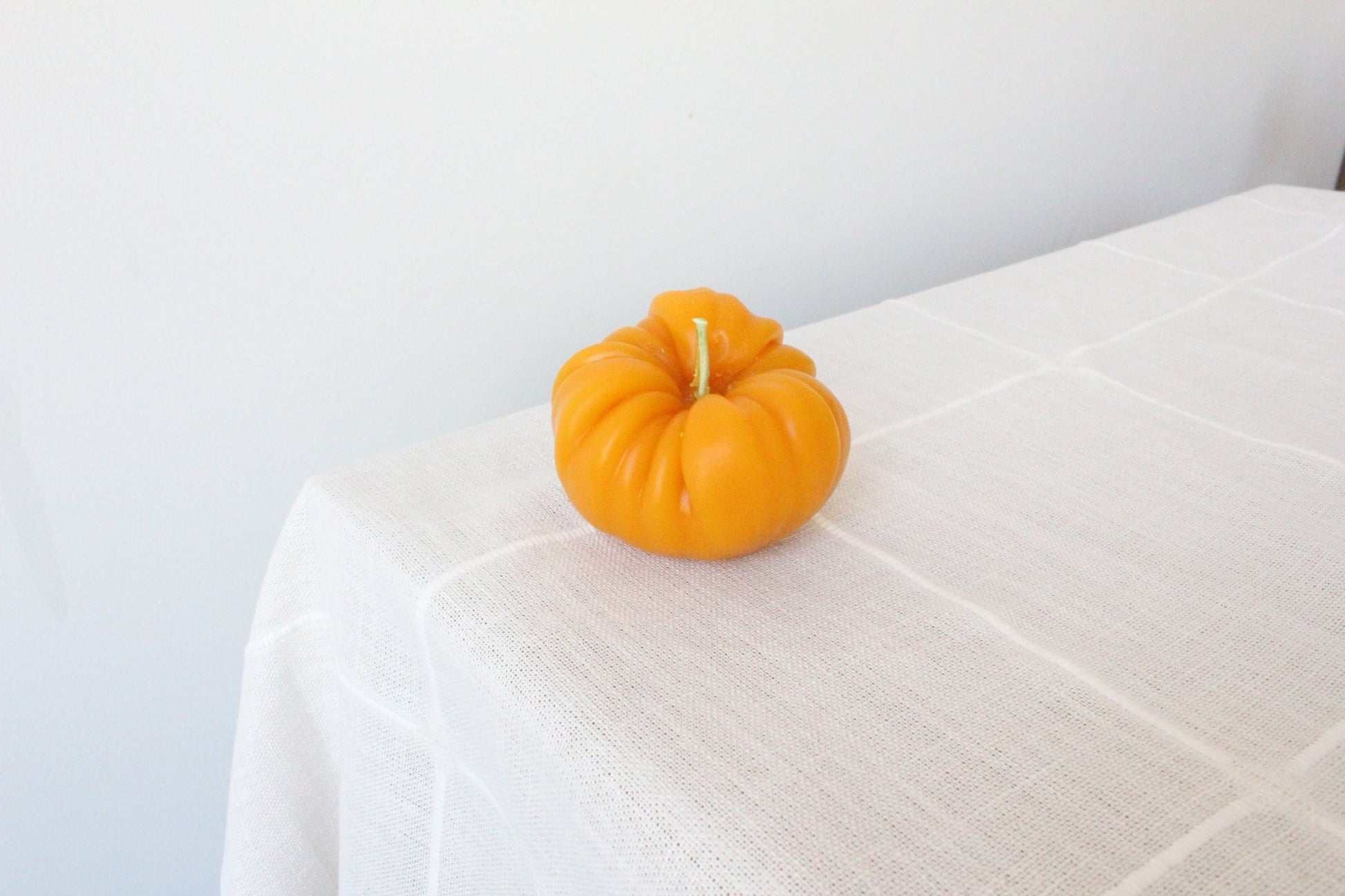 Large Yellow Heirloom Tomato Beeswax Candle - Happy Organics
