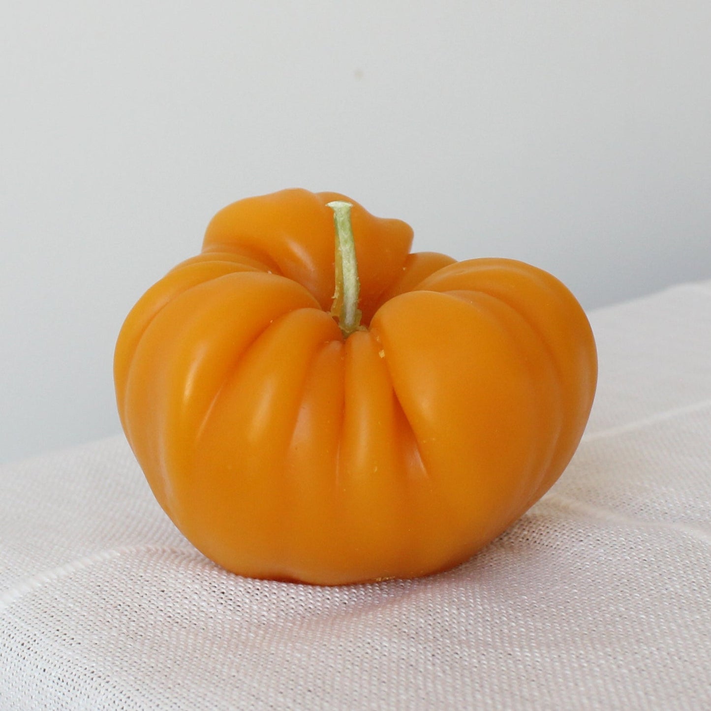 Large Yellow Heirloom Tomato Beeswax Candle - Happy Organics