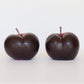 Plum Beeswax Candle Pair - Happy Organics