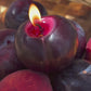 BEESWAX PLUM CANDLE - SET OF 2