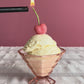 Pink Cherry Birthday Beeswax Candles