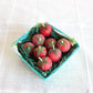 Red Cherry Tomato Beeswax Birthday Candles 8 - count - Happy Organics
