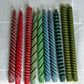 Studio Seconds - Mystery Set of 4 Beeswax Tapers - Happy Organics