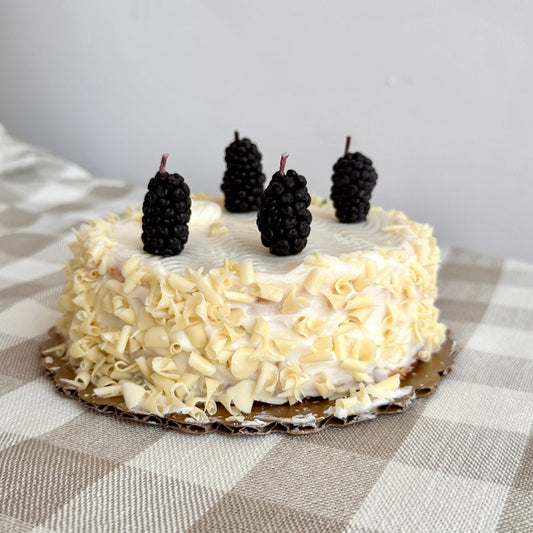 Beeswax Blackberry Birthday Candles - Happy Organics