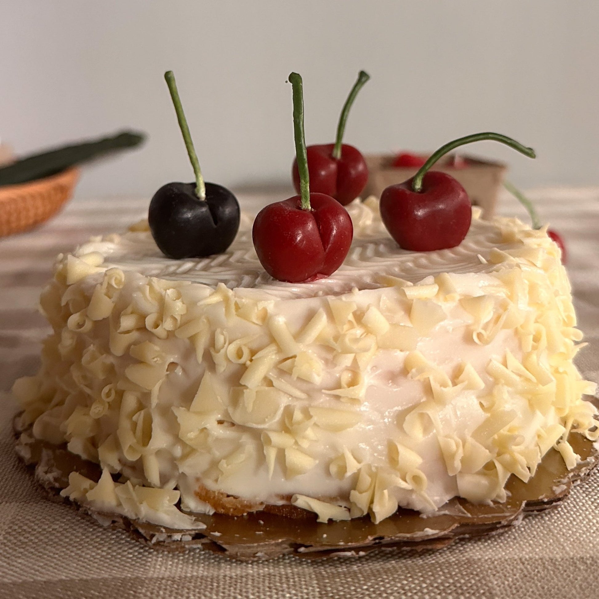 Beeswax Cherry Birthday Candles - Happy Organics