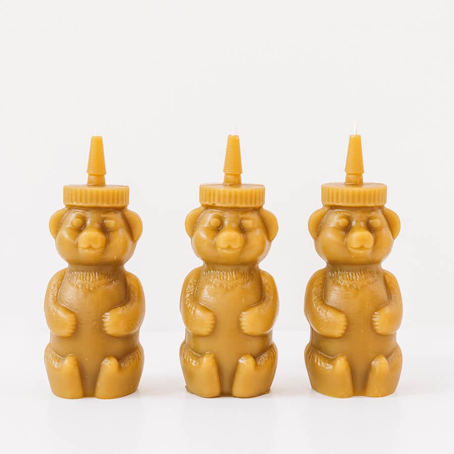 Honey Bear Candle - Happy Organics