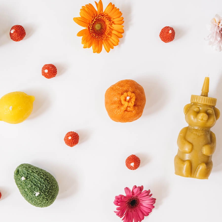 Sumo Orange Candle - Happy Organics
